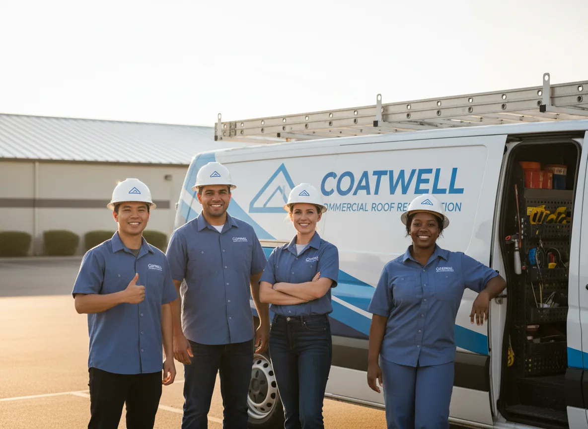 Commercial roof coating company in Arley, AL